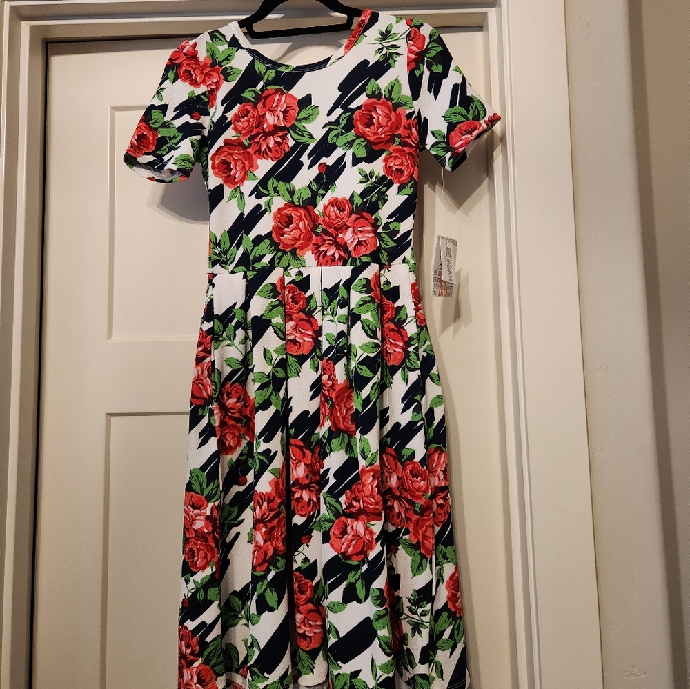 Bogo.. Floral Striped Dress